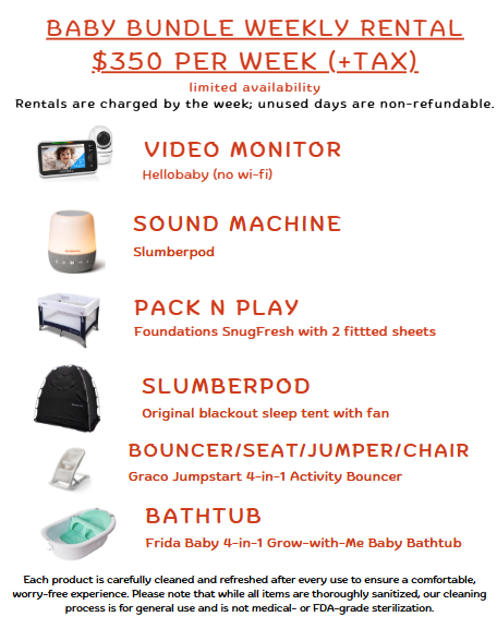 Baby Bundle Weekly Rental